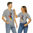 Rainbow Belly Dancer's Pose - Short Sleeve Tee